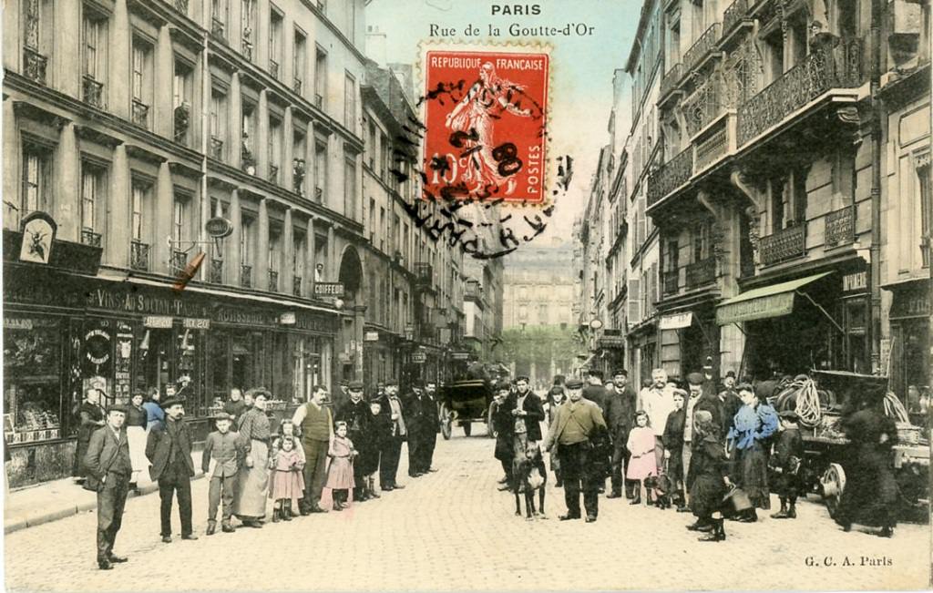 42 Rue De La Goutte D Or Paris - Rue de la Goutte-d'Or : Paris XVIIIe arr. | Cartes Postales