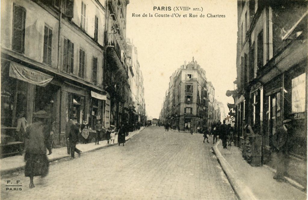 49 Rue De La Goutte D Or Paris - Rue de la Goutte-d'Or : Paris XVIIIe arr. | Cartes Postales