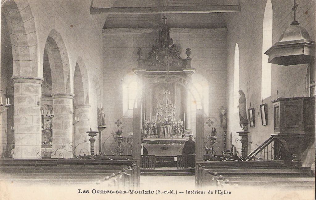 Les OrmessurVoulzie 77 SeineetMarne Cartes Postales Anciennes