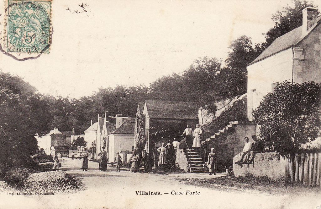 Villaines les Rochers 37 IndreetLoire Cartes Postales Anciennes