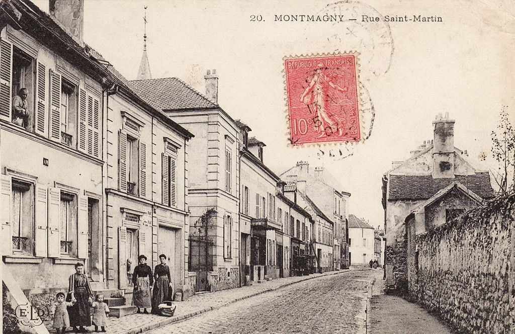 Montmagny 95 Val d'Oise Cartes Postales Anciennes sur CPArama