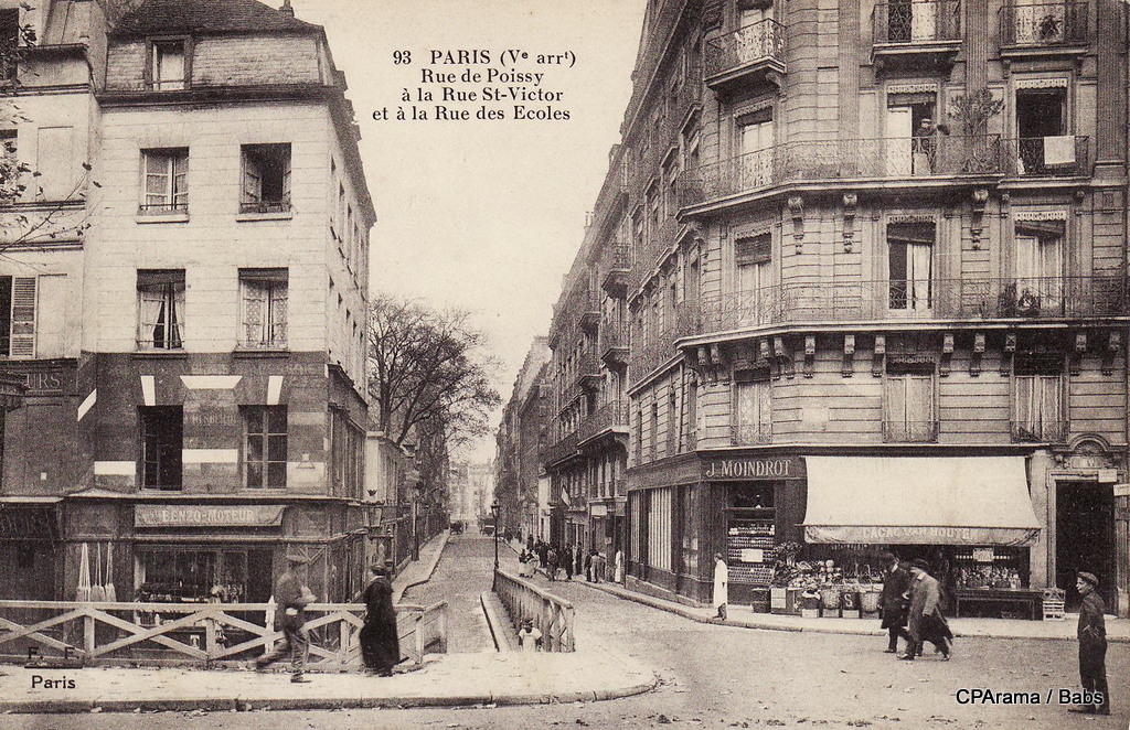 Paris  Rue de Poissy  CPArama.com
