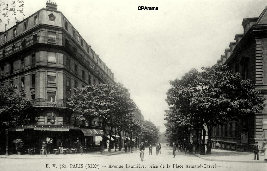 Paris Métro Laumière Paris XIXe arr. Cartes Postales Anciennes sur CPArama