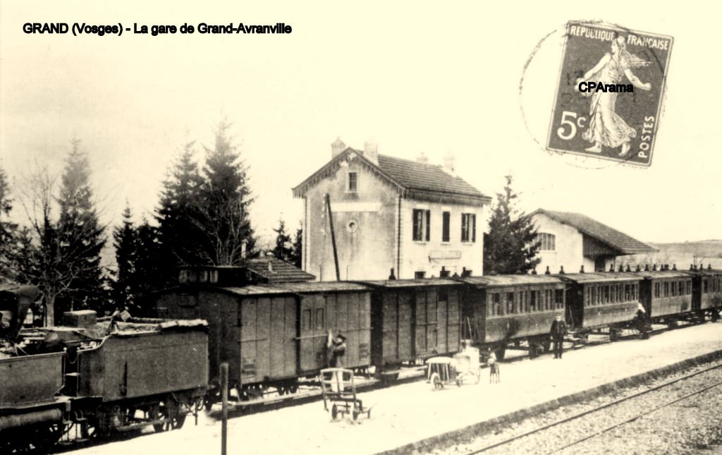 Résultat d’images pour gare de grand 88