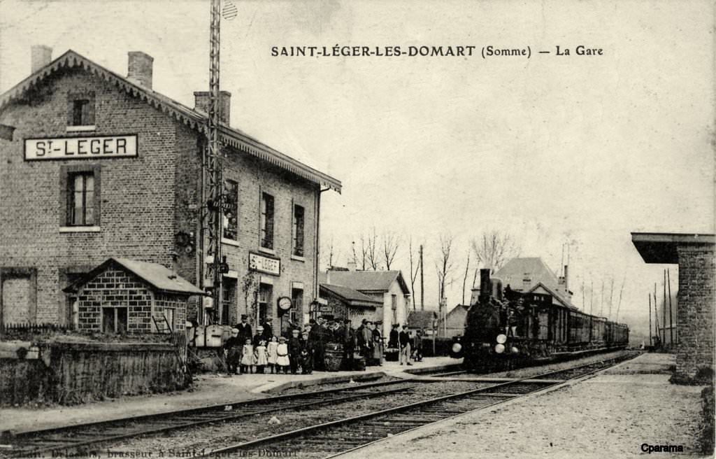 SaintLéger les Domart 80 Somme Cartes Postales Anciennes sur CPArama