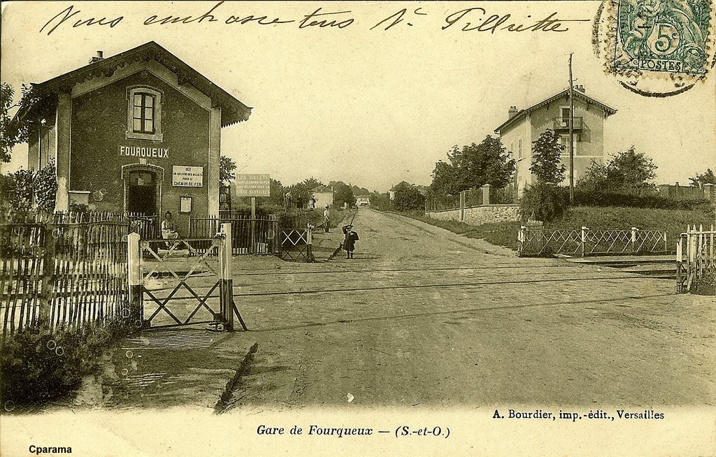 passage à niveau de Fourqueux