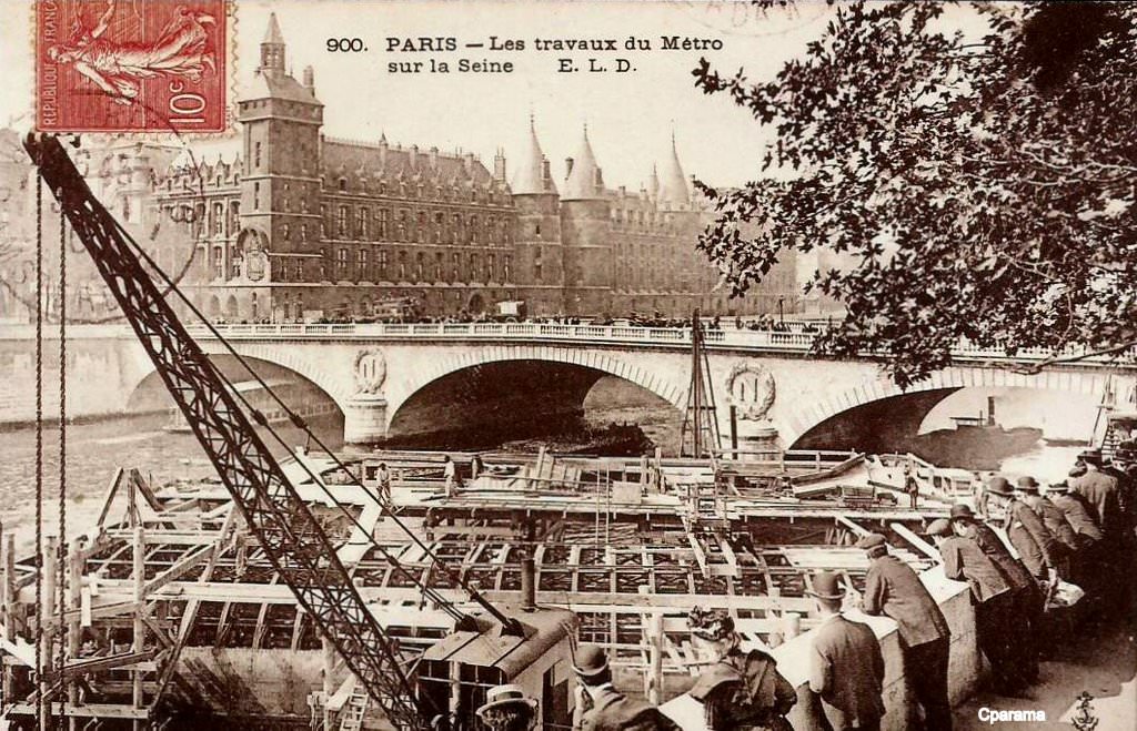 La construction du Métro de Paris 75 Paris Page 3 Cartes