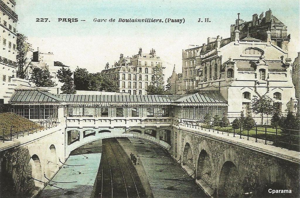 Paris Gare de Boulainvilliers Paris XVIe arr. Cartes Postales