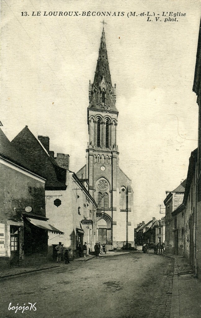 Le LourouxBéconnais 49 MaineetLoire Cartes Postales Anciennes