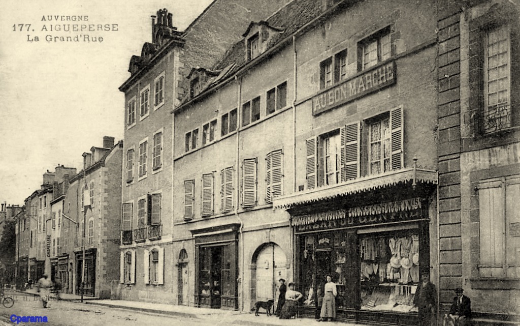 Aigueperse 63 PuydeDôme Cartes Postales Anciennes sur CPArama