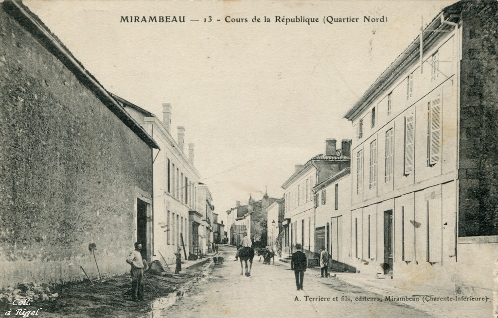 Mirambeau 17 CharenteMaritime Cartes Postales Anciennes sur CPArama