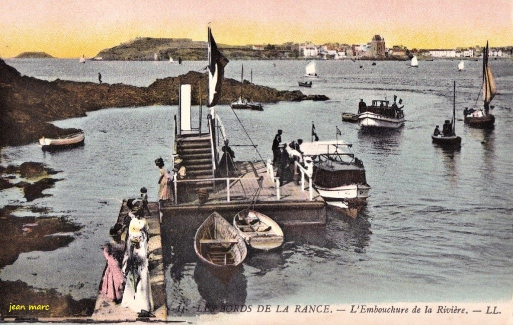 La Vicomté-en-Dinard - Les Bords de la Rance - L'Embouchure de la Rivière (version colorisée).jpg