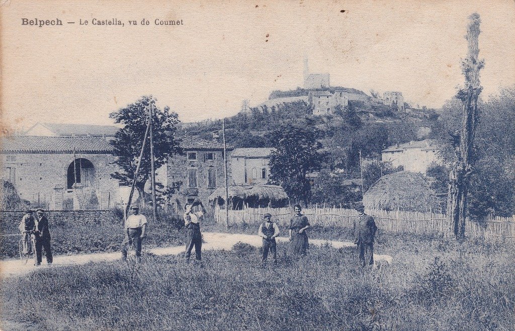 Belpech - Le castella, vu de Coumet.jpg