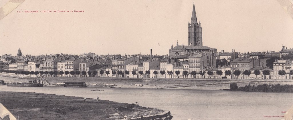 Toulouse - 12 - Le Quai de Tounis et la Dalbade.jpg