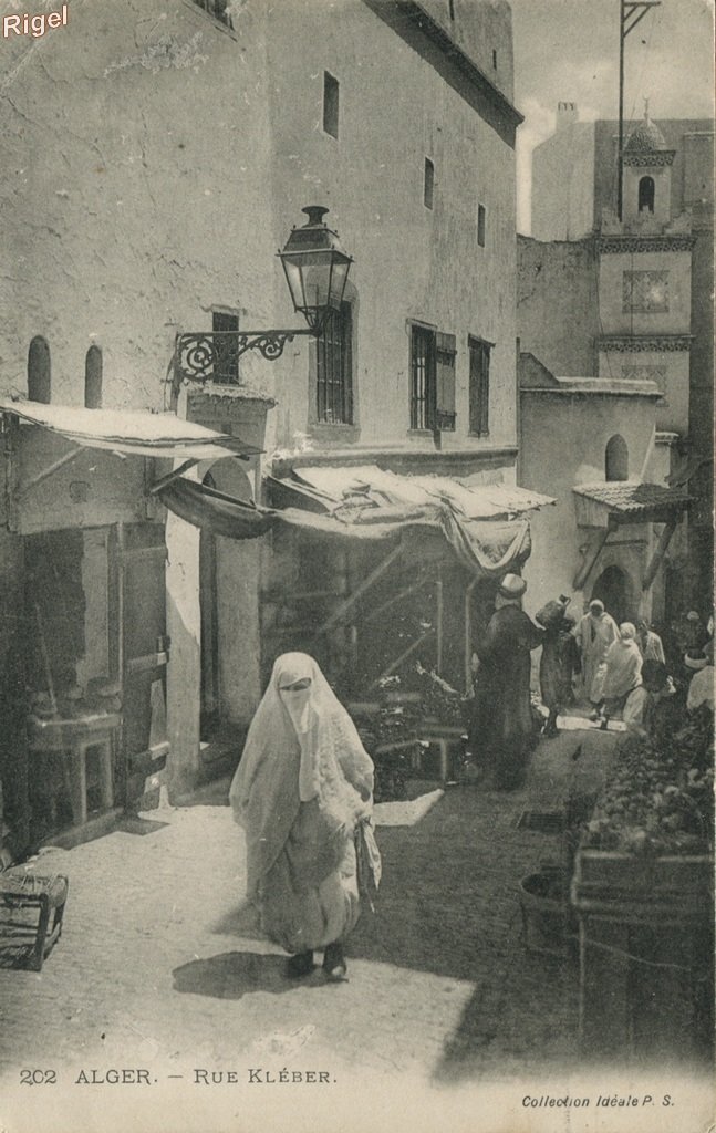 99-Algérie - Alger - Rue Kléber - 202 Collection Idéale PS.jpg