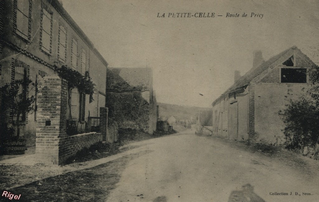 89-La Petite Celle - Route de Précy - Collection JD.jpg