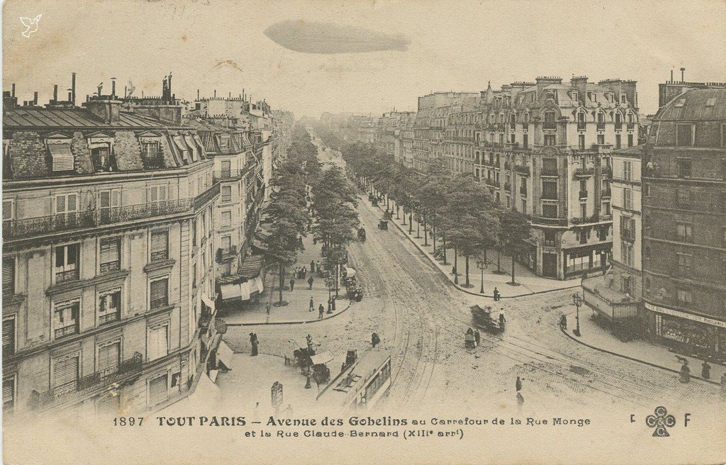 Z - 1897 - Avenue des Gobelins à la rue Monge.jpg