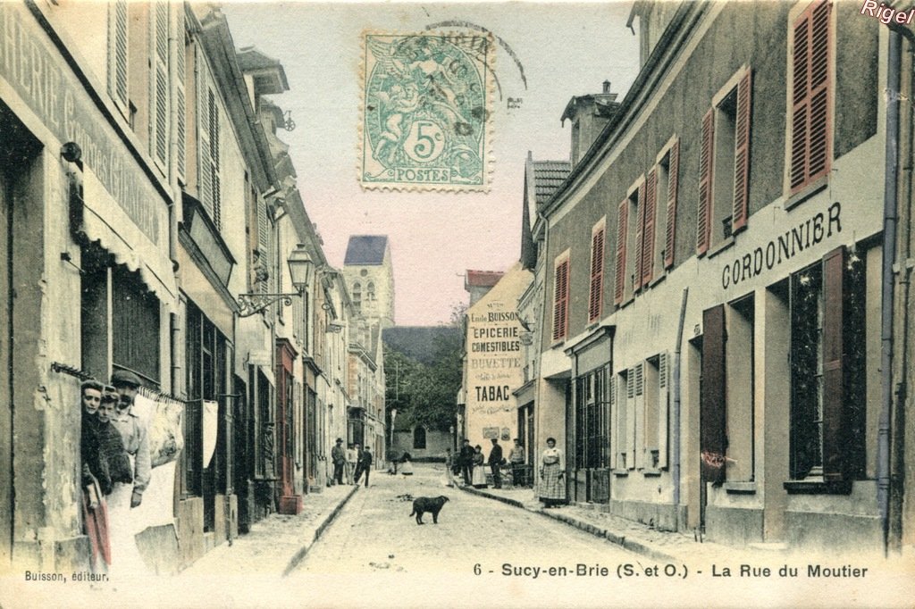 94-Sucy-en-Brie - La Rue du Moutier - 6 Edfiteur Buisson.jpg
