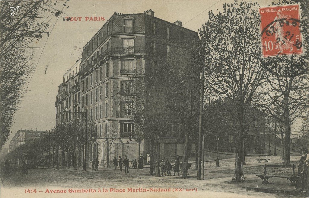 Z - 1414 - Avenue Gambetta Place Martin Nadaud.jpg