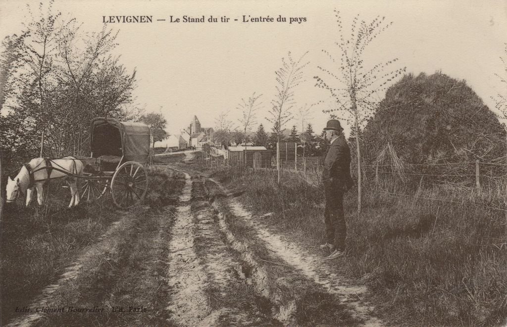 60 - LEVIGNEN - Le Stand de Tir ... - Edit. Clément Bourrelier - 22-04-22.jpg