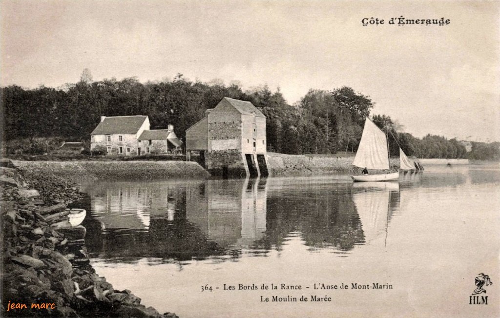 Pleurtuit - L'Anse de Mont-Marin - Le Moulin de Marée.jpg