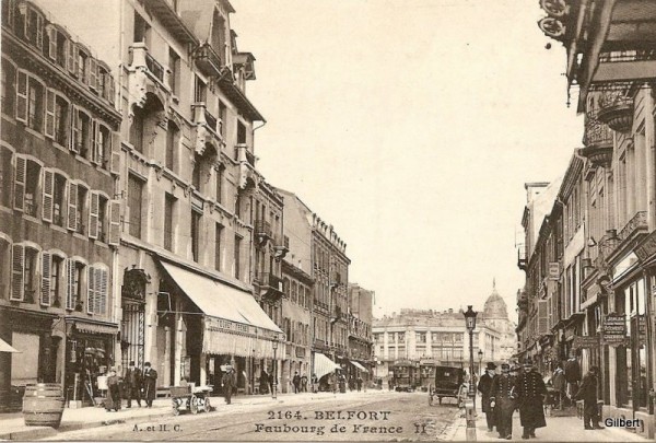 Carte postale ancienne de Belfort