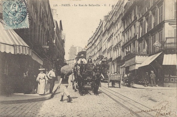 Cartoparis Paris 538 Rue Belleville