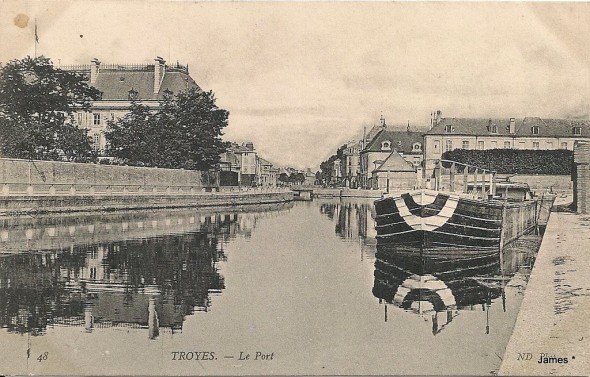 carte postale TROYES