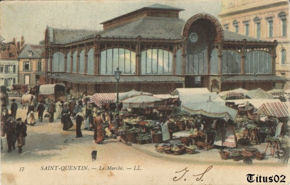 Cliquez pour visiter le forum consacré aux cartes postales anciennes de Saint-Quentin dans l'Aisne