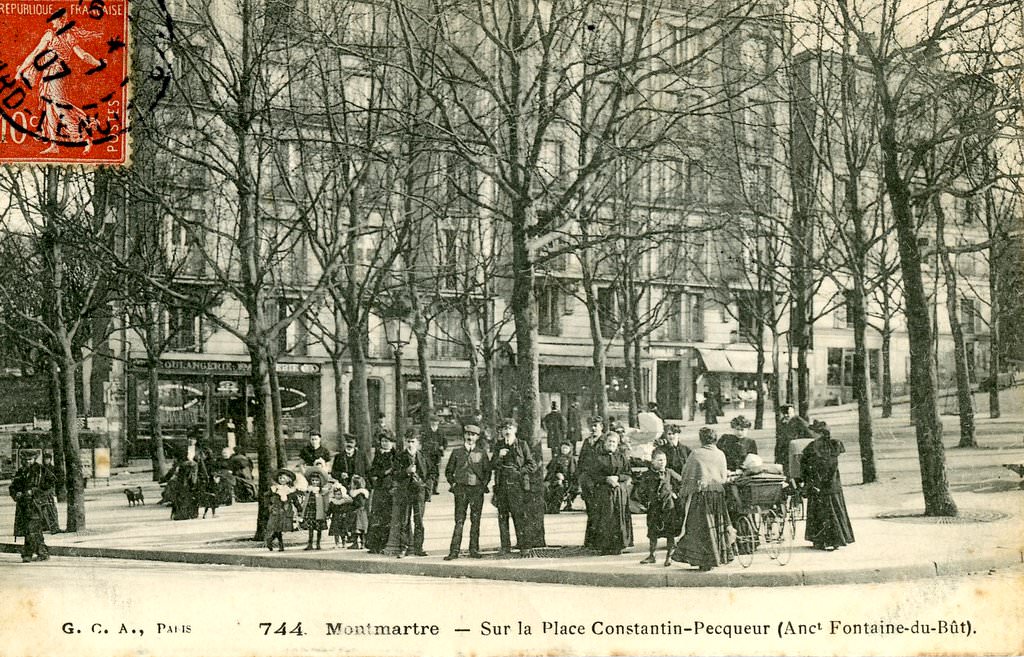 Paris Place Constantin Pecqueur