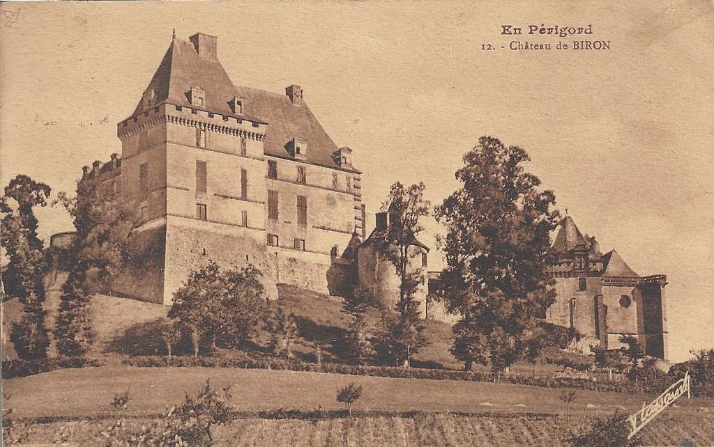 Biron : 24 - Dordogne | Cartes Postales Anciennes sur CPArama