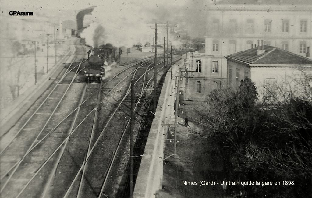 Nîmes  Gares et trains  CPArama.com