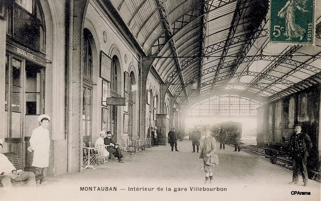 Montauban - Gares - CPArama.com