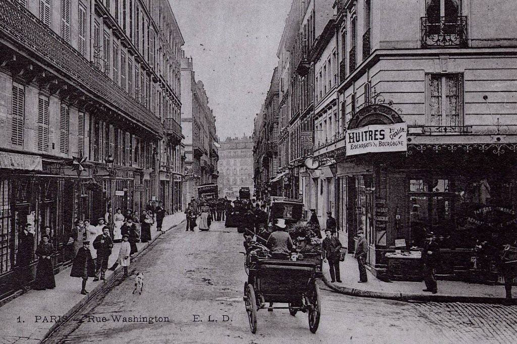 Paris Rue Washington CPArama Paris Rue Washington CPArama