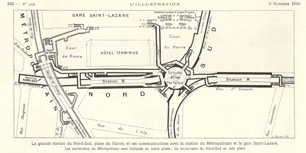 1416071462 Paris Metro Plan St Lazare 