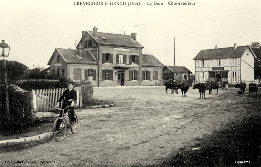 Crèvecoeur-le-Grand : 60 - Oise | Cartes Postales Anciennes sur CPArama