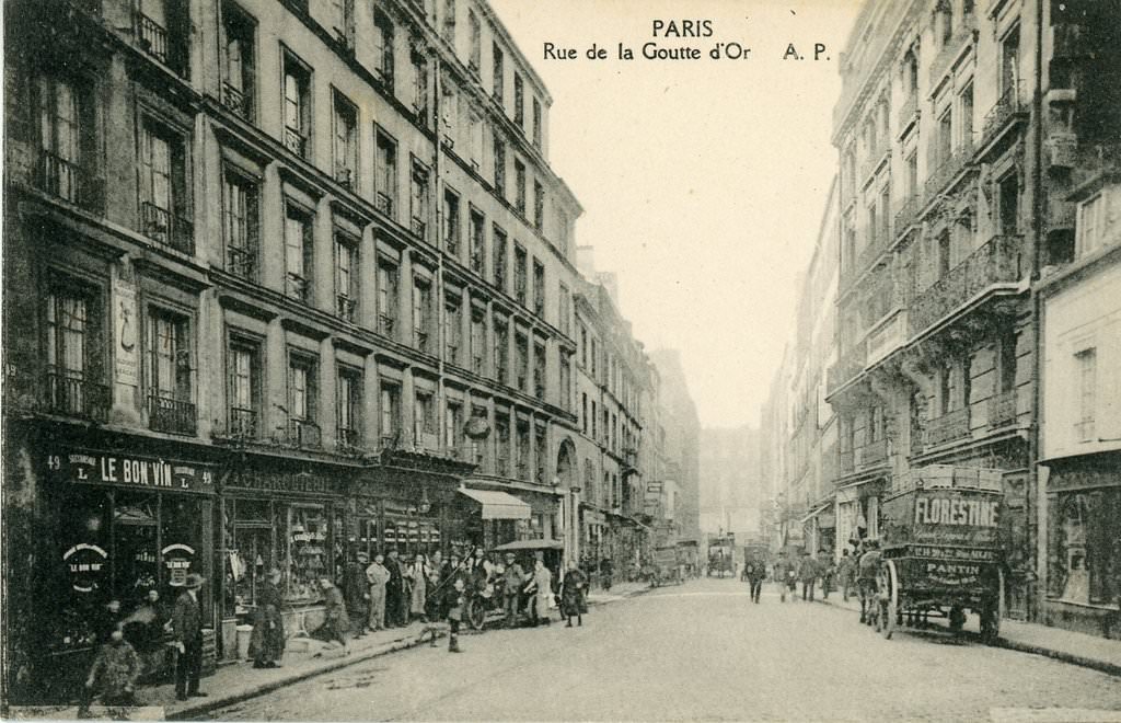 42 Rue De La Goutte D Or Paris - Rue de la Goutte-d'Or - CPArama.com