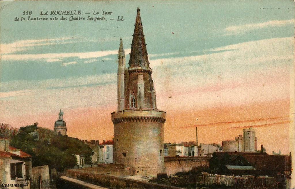 la rochelle tour des 4 sergents