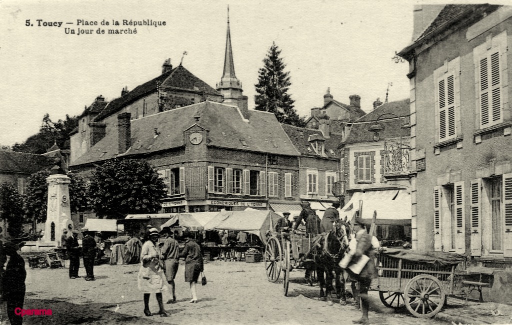 Toucy 89 Yonne Cartes Postales Anciennes sur CPArama