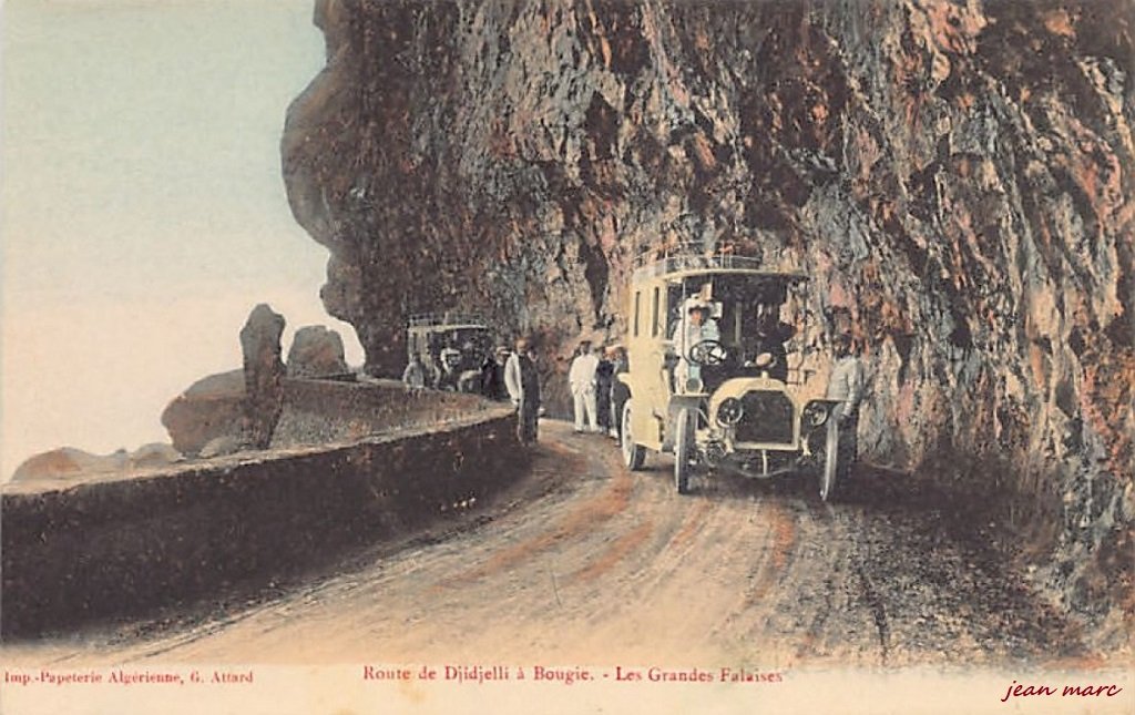 Djidjelli - Route de Djidjelli à Bougie - Les Falaises.jpg