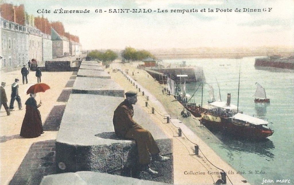 Saint-Malo - Les Remparts et la Porte de Dinan.jpg