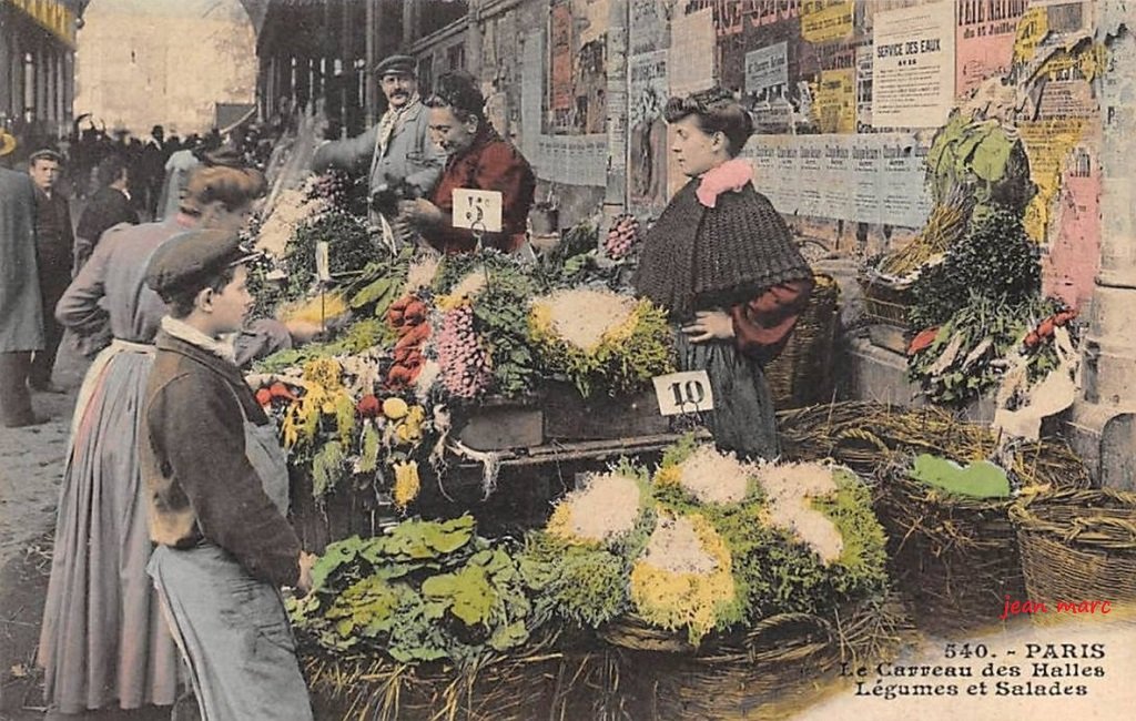 Paris - Le Carreau des Halles - Légumes et salades.jpg