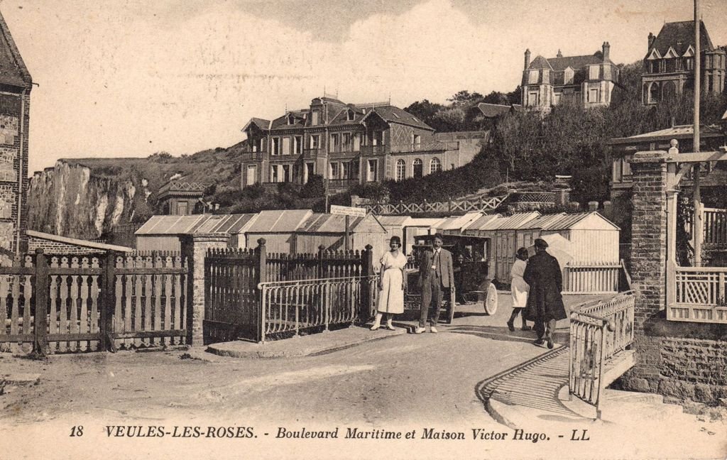 76 - VEULES-LES-ROSES - 18 - Boulevard Maritime et Maison Vctor Hugo - LL - 23-05-25.jpg