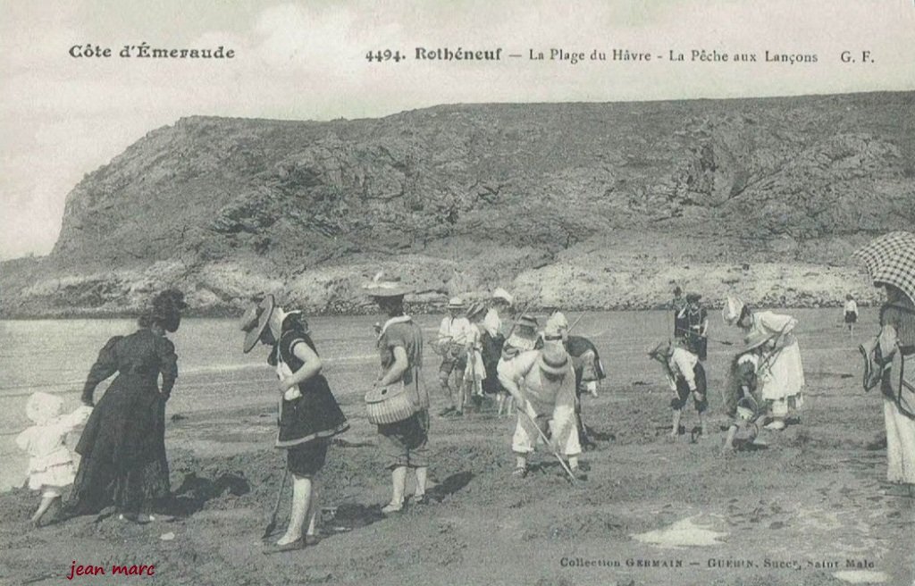 Rothéneuf – La Plage du Havre – La Pêche aux Lançons.jpg