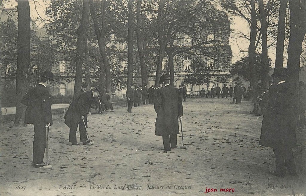 Paris - Jardin du Luxembourg - Joueurs de Croquet.jpg