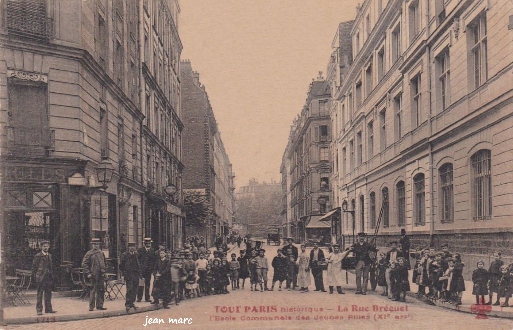Paris XIe - Rue Bréguet - École Communale des jeunes filles.jpg