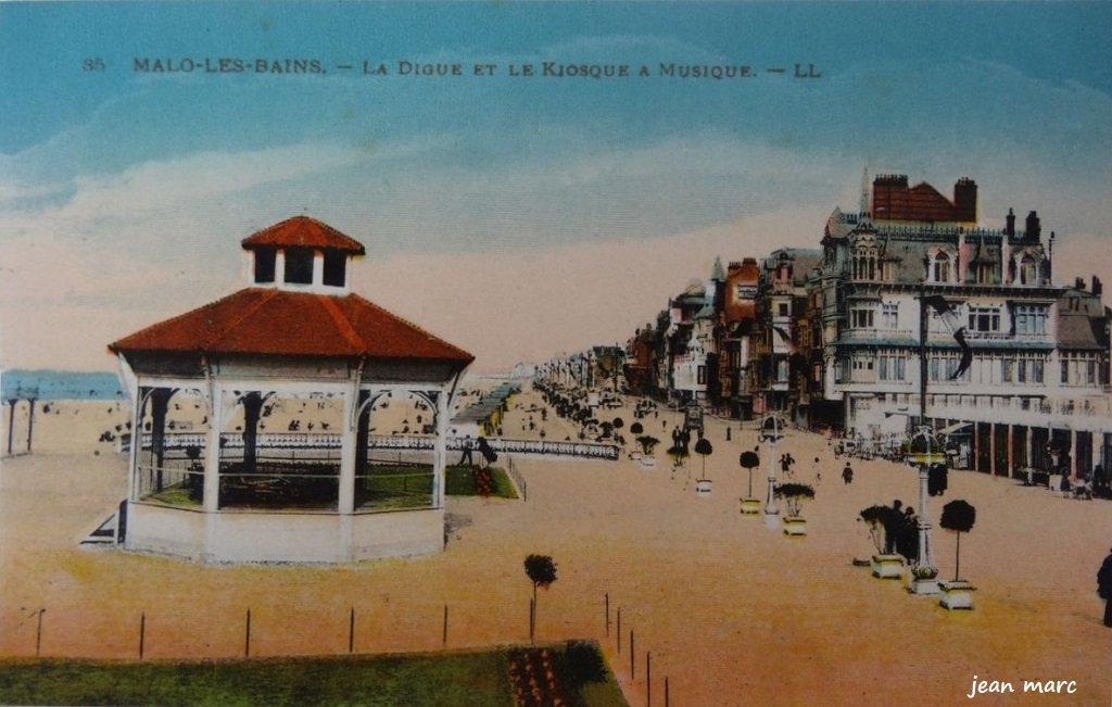 Malo-les-Bains - La Digue et le Kiosque à musique.jpg