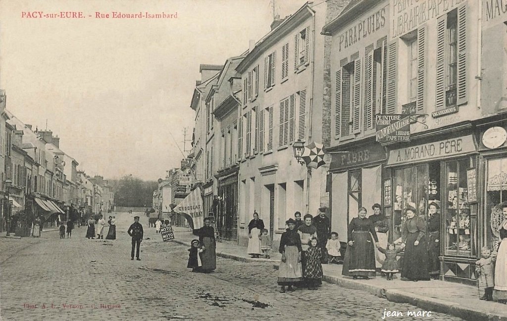 Pacy-sur-Eure - Rue Édouard Isambard (Adolphe Morand père).jpg