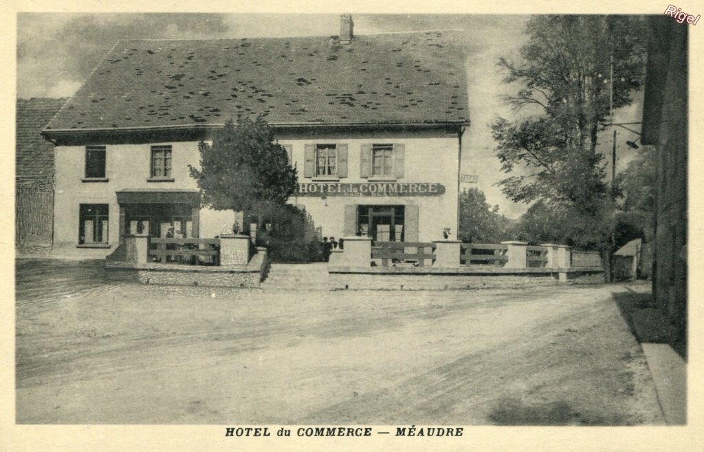 38-Méaudre - Hotel du Commarce - Cliché Oddoux.jpg