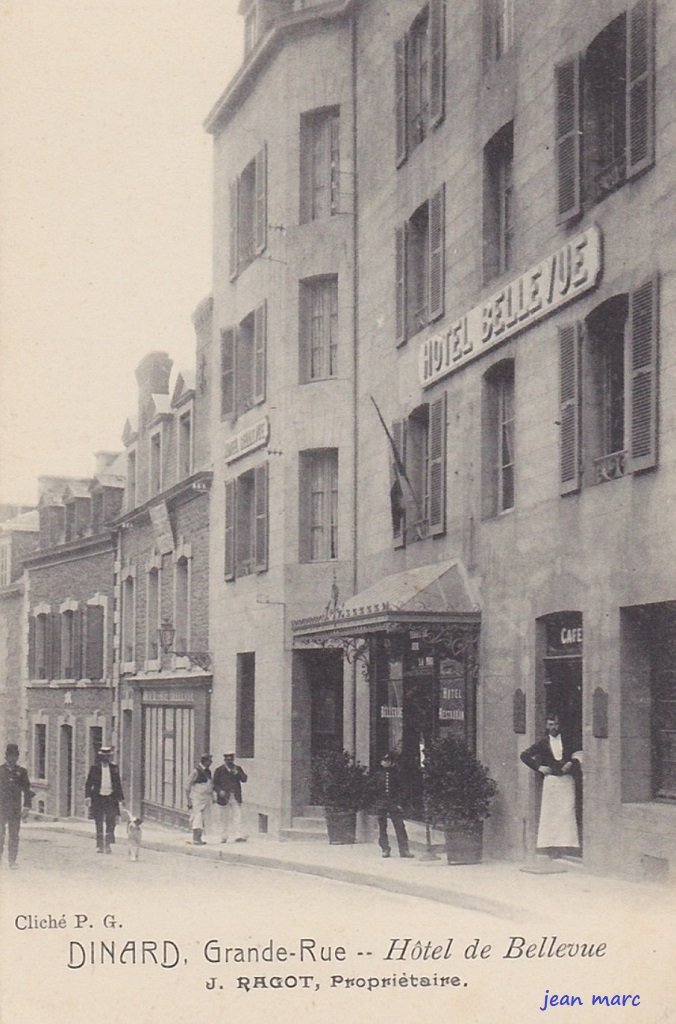 Dinard - Grande Rue (George V) - Hôtel de Bellevue.jpg